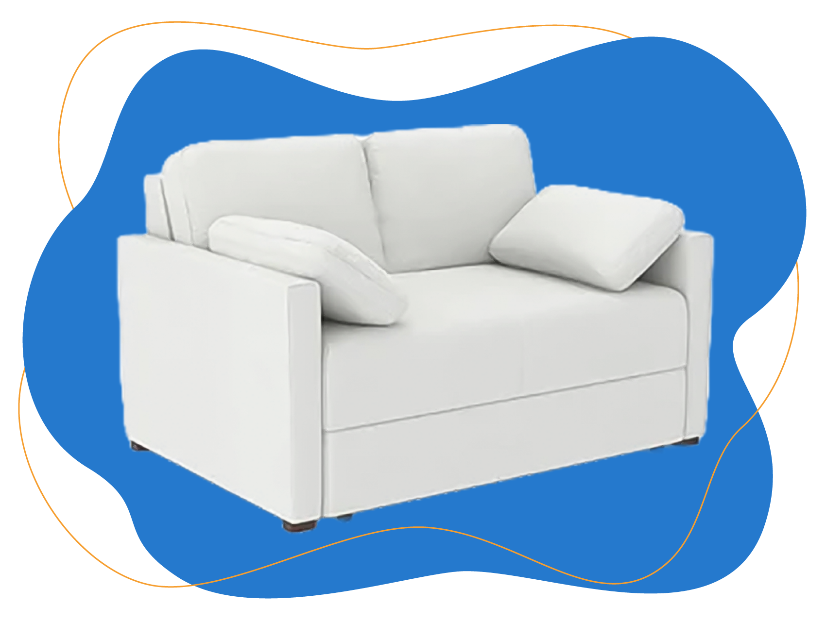 cocoon two-seater sofa bed